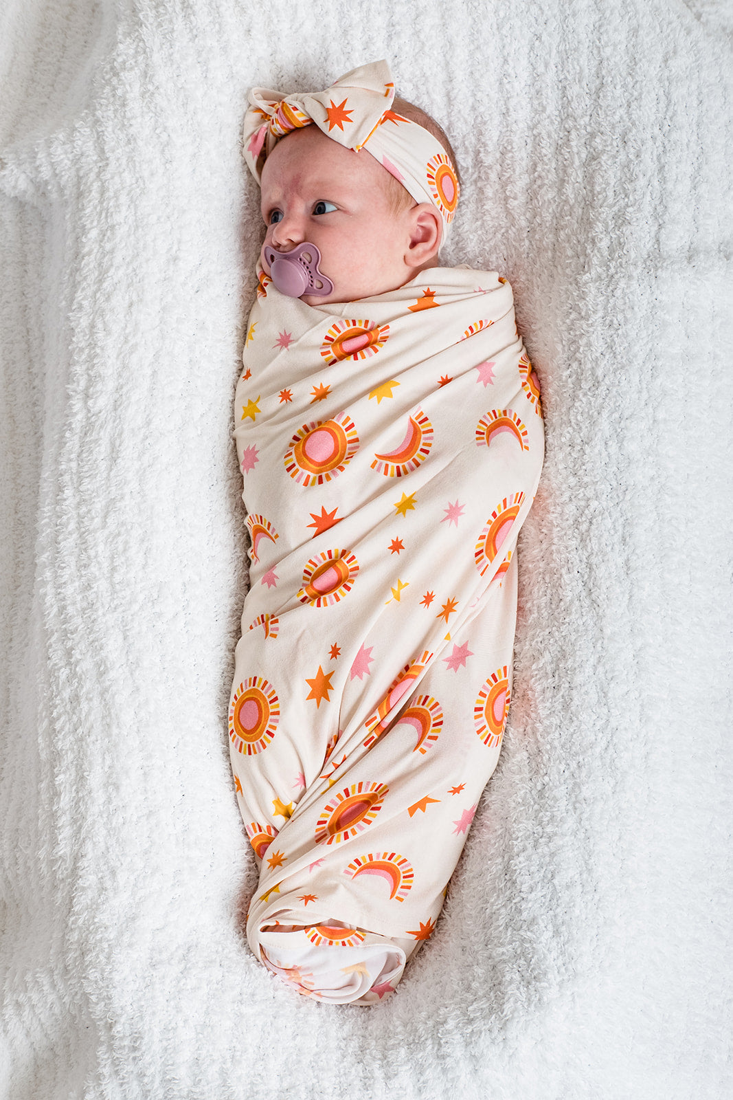 Moon 2024 swaddle blanket