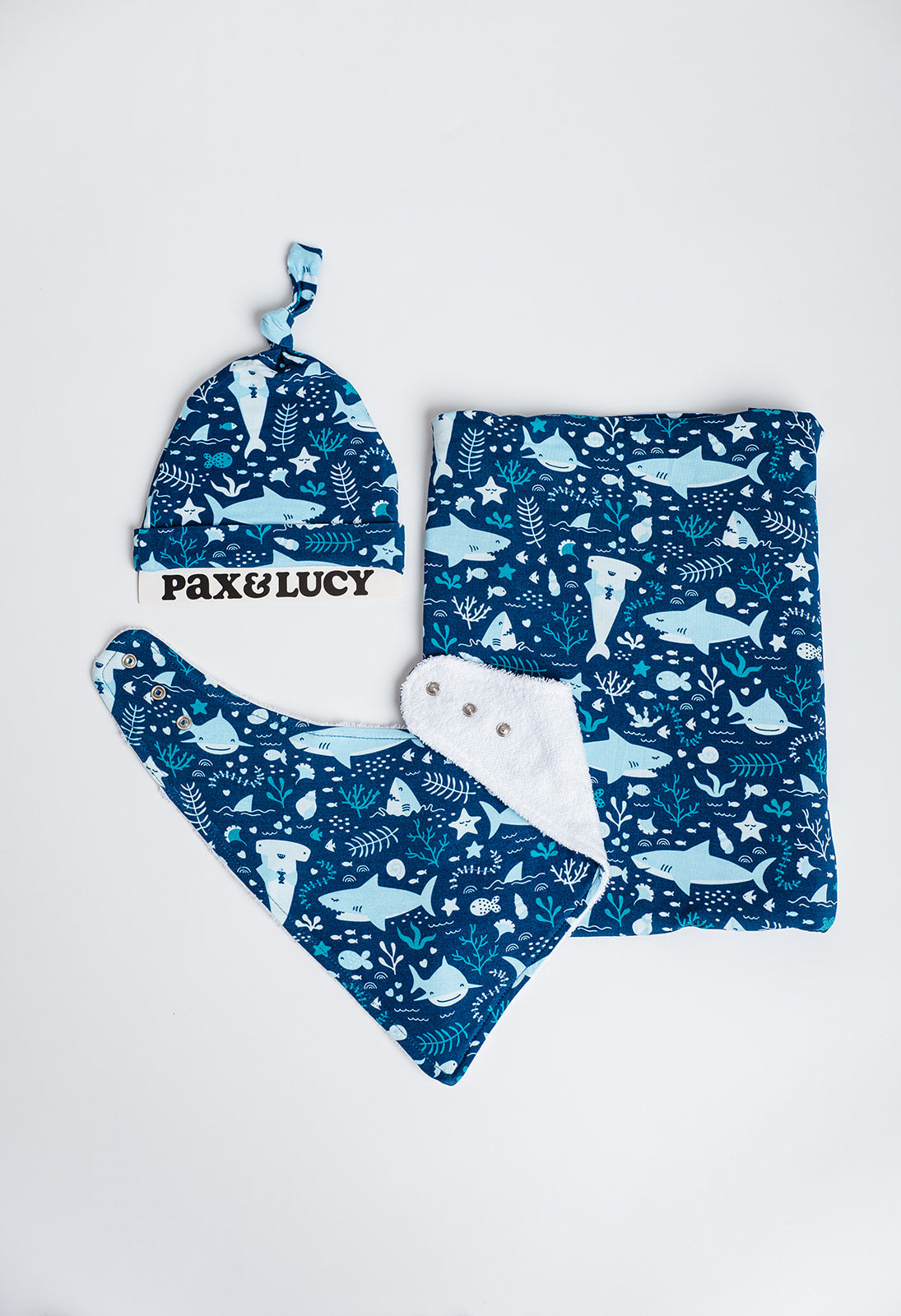 Blue Sharks Bib